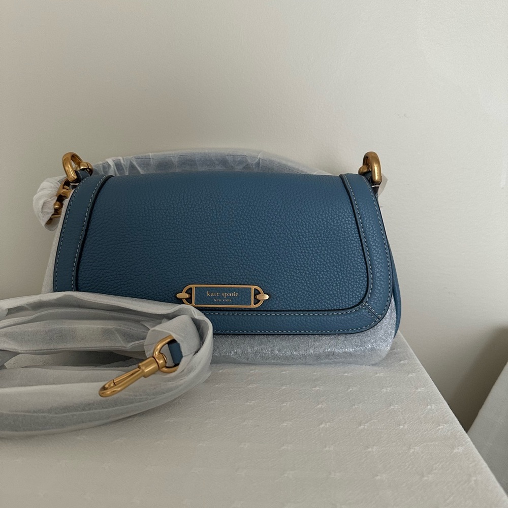Kate Spade Blue Gramercy shoulder Bag